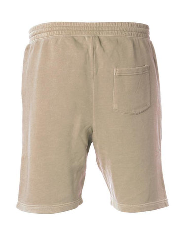 24 1-Color Print Pigment Dyed Fleece Shorts - Constantly Create Shop